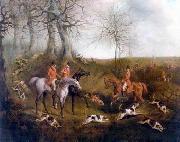 unknow artist Classical hunting fox, Equestrian and Beautiful Horses, 033. oil on canvas